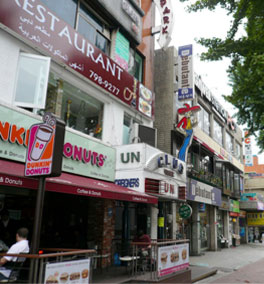 韩国梨泰院